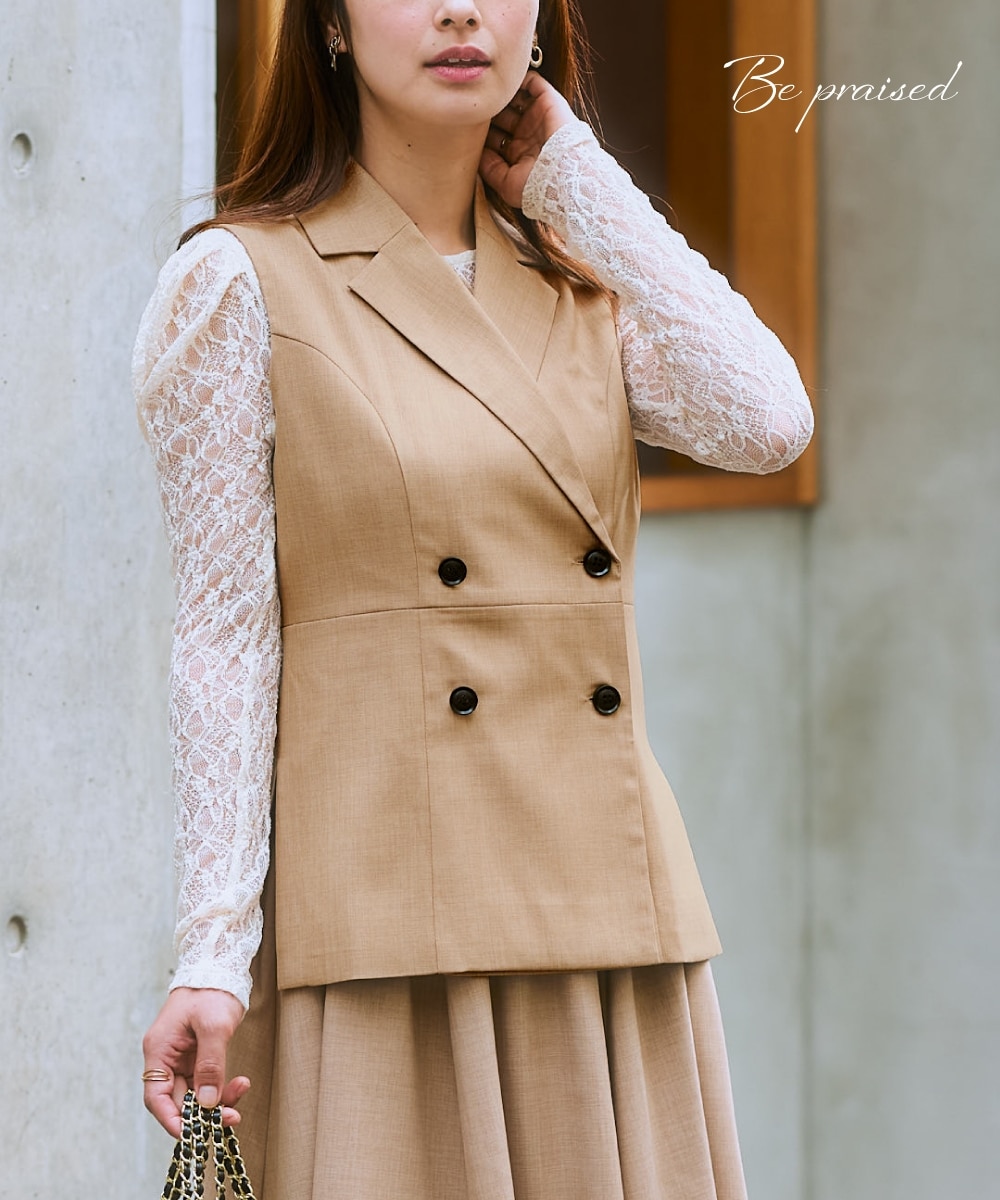 ジャケットライクジレ（セットアップ対応） 通販【ニッセン】