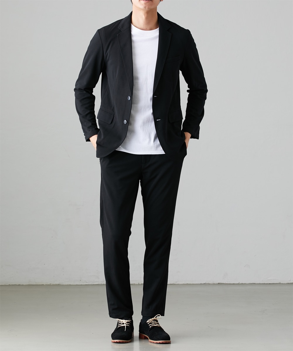 オン・オフリラックスして着られる！ カットソーセットアップスーツ