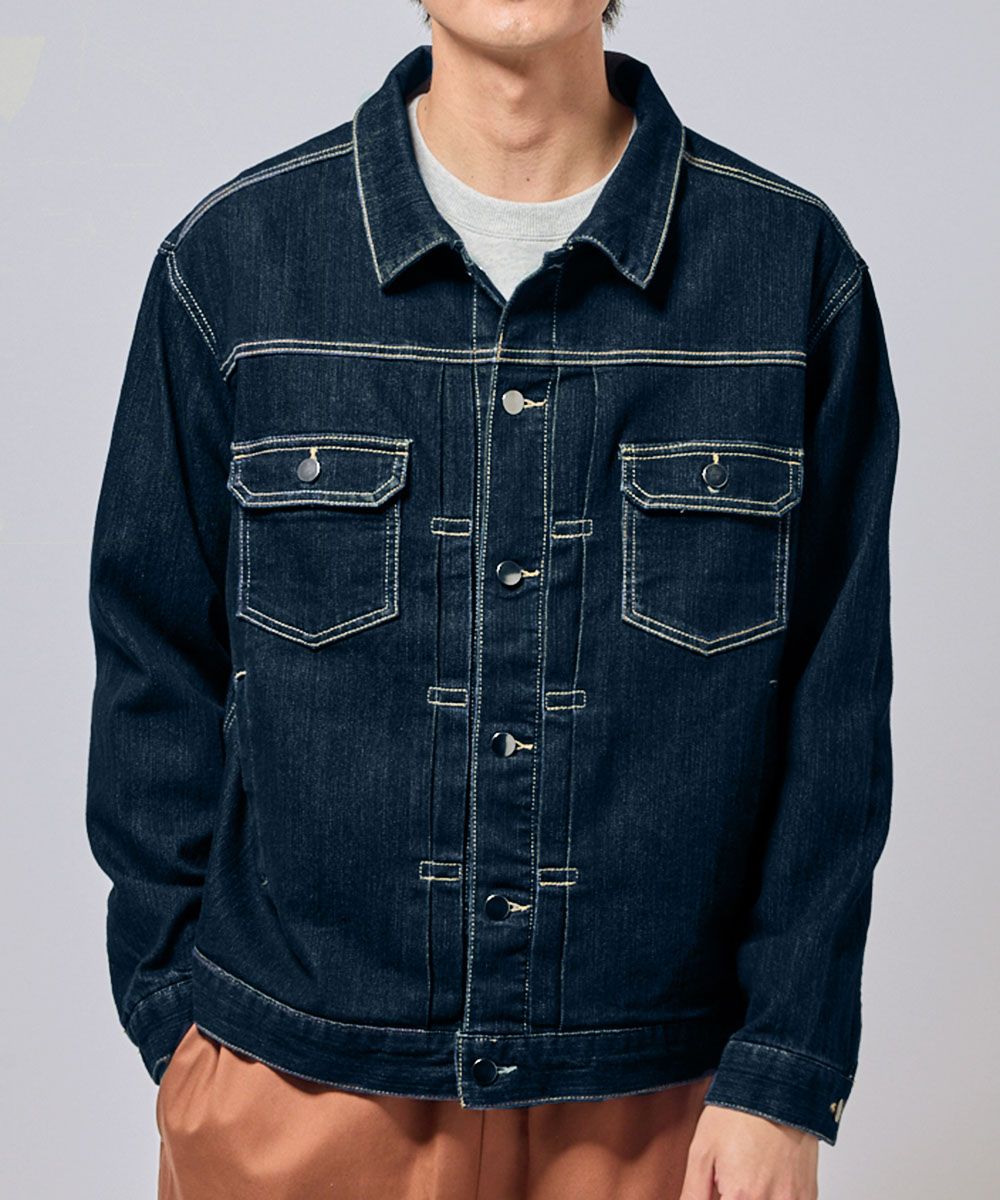 ストレッチデニムジャケット【大きいサイズ有】 通販【ニッセン】