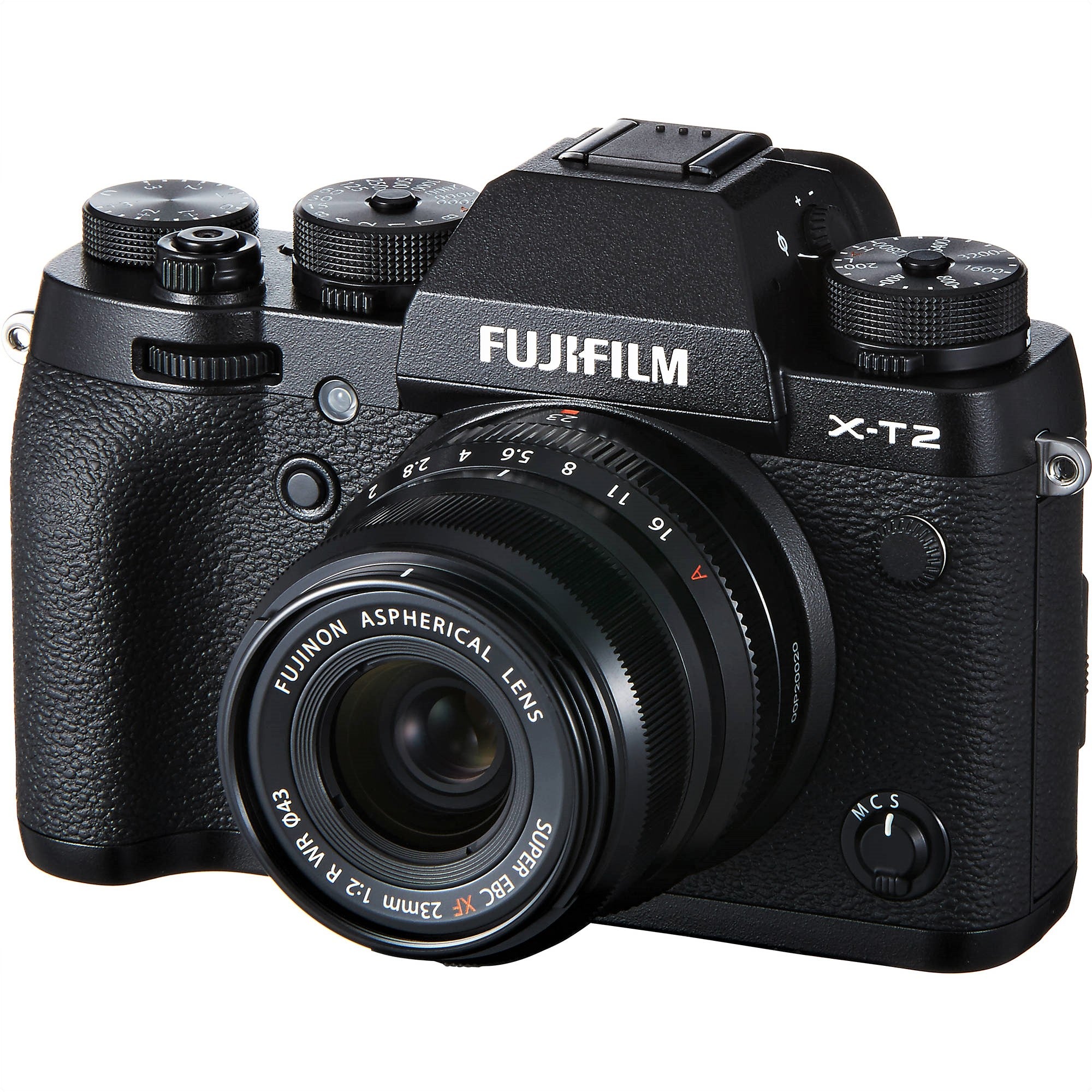 Fujifilm XF 23mm F/2 R WR Lens (Black & Silver)