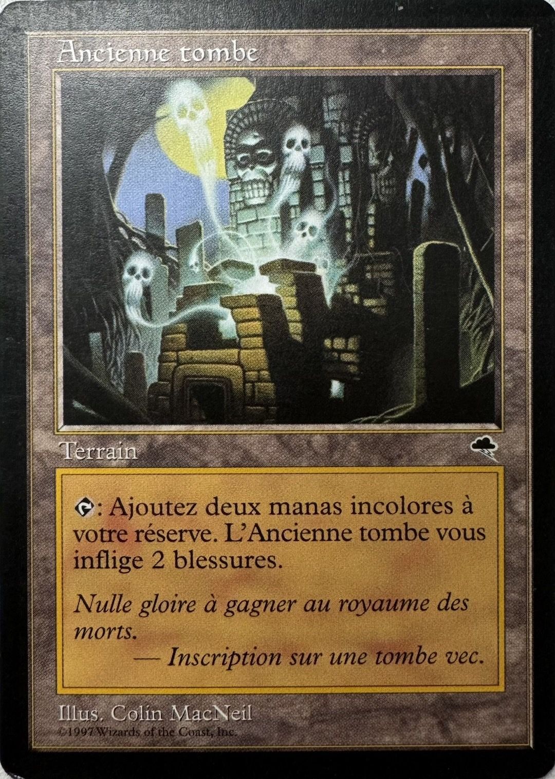 MTG 古の墳墓/Ancient Tomb EOS日本語版ギャラクシーFOIL 001