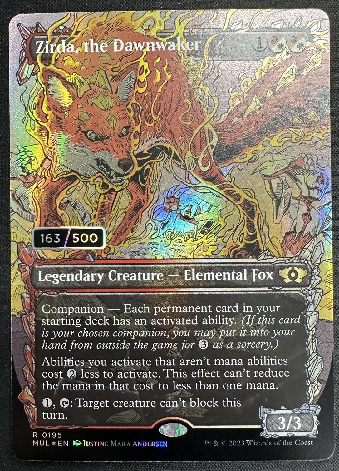 PSA 9 死の飢えのタイタン、クロクサ ダブルレインボウ foil英語 PSA 9