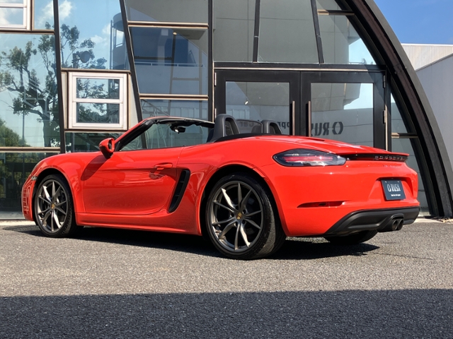 ポルシェ718ボクスター 2．0 ラバオレンジOP20AW サテン