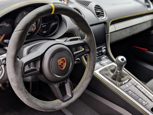 ポルシェ718ケイマン GT4 左H PDLS＋ スポエグ スポクロ 1