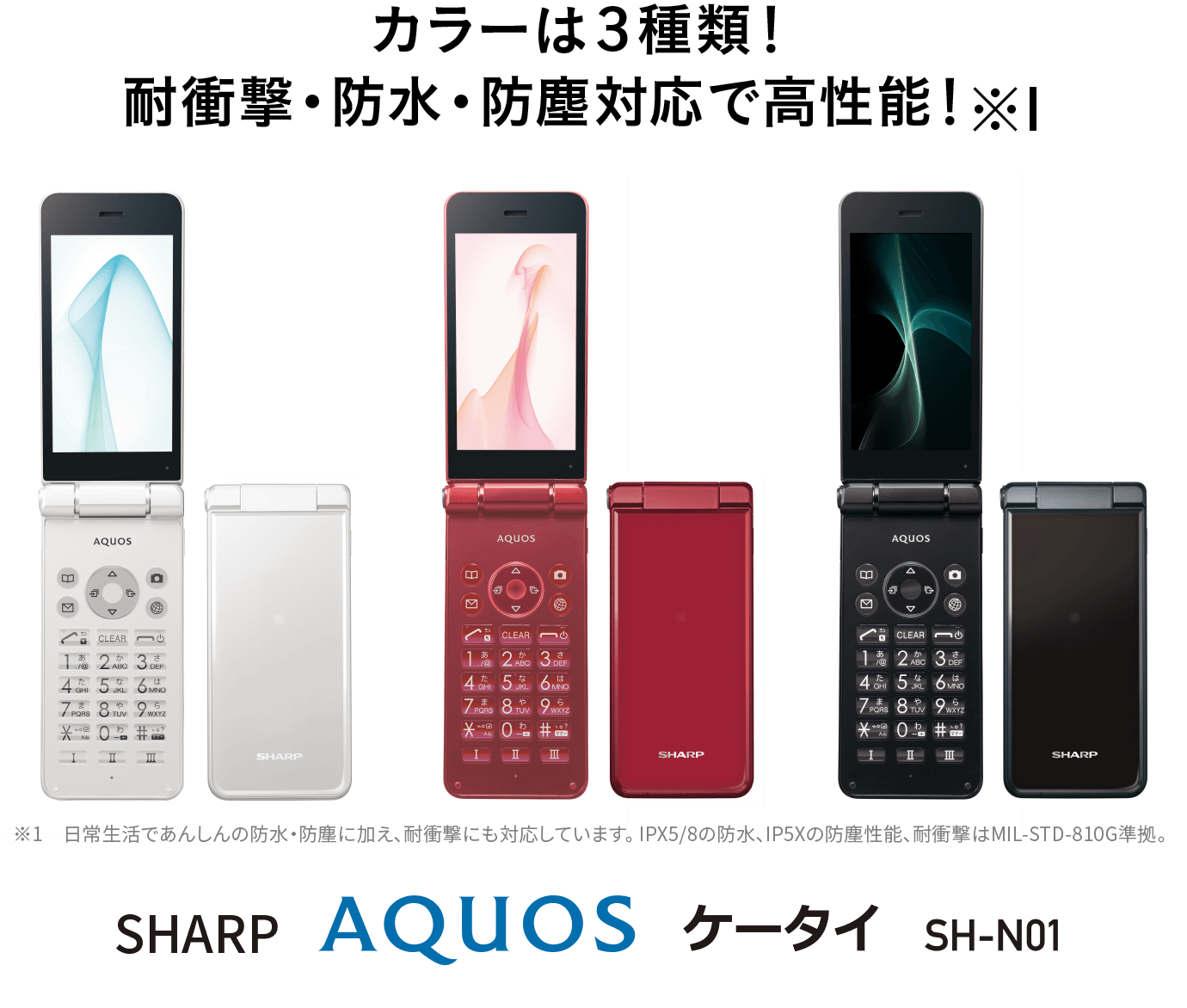 SHARP AQUOSケータイ SH-N01 WEB限定キャンペーン実施中！｜【スマモバ