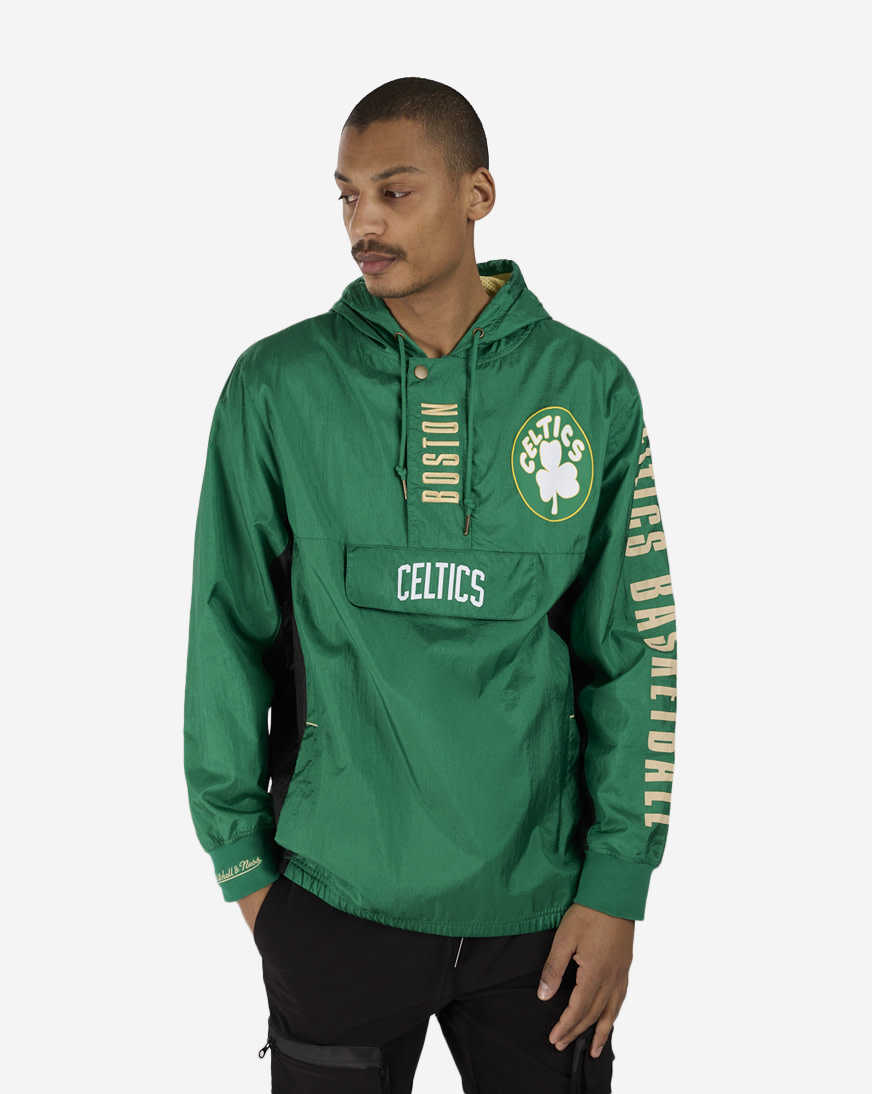 Shop Mitchell Ness Boston Celtics Team OG 2.0 Vintage Logo Anorak