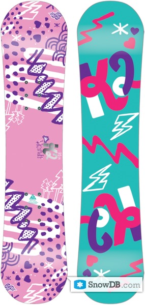 Snowboard K2 Lil Kandi 2010/2011 :: Snowboard and ski catalog