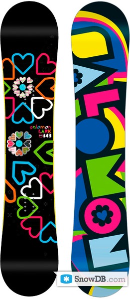Snowboard Salomon Lark Rocker 2010/2011 :: Snowboard and ski