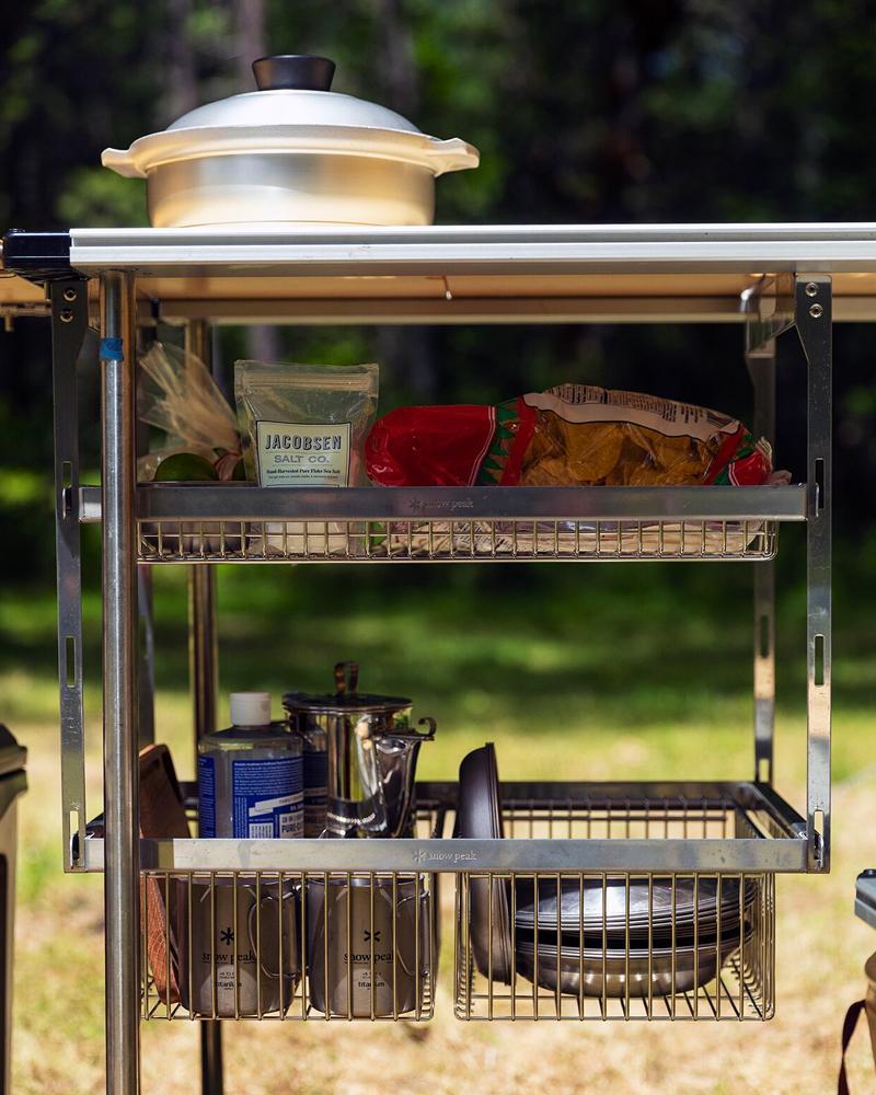 IGT Hanging Rack 2 Frame - Iron Grill Table - Snow Peak | Snow Peak