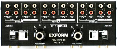DJ機材 EXFORM PDS-1 EXFORM - PDS-1 PCDJ SWITCHER > DJ機材｜サウンドクルー