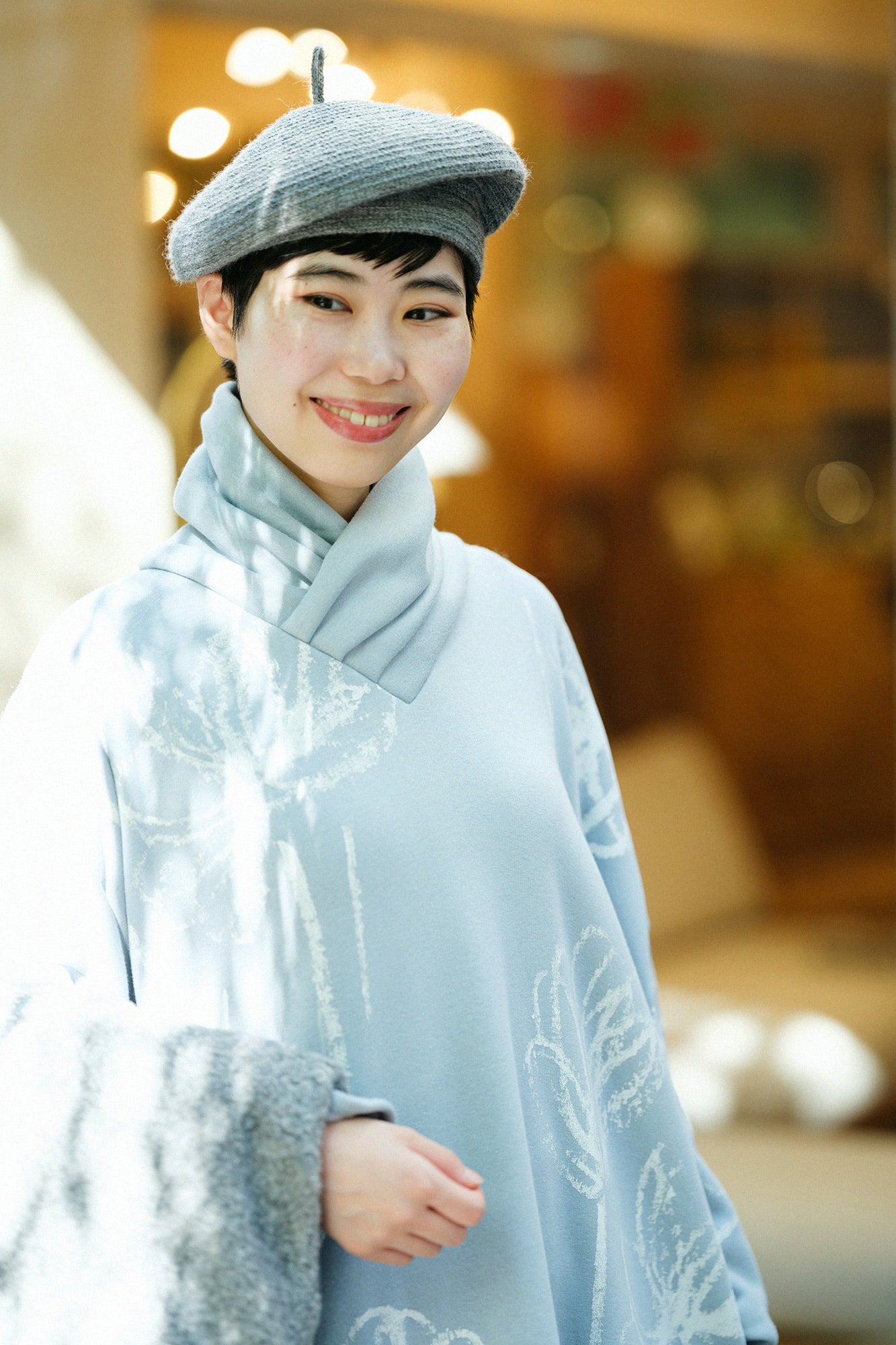 衿巻薙刀長方形衣（秋冬）