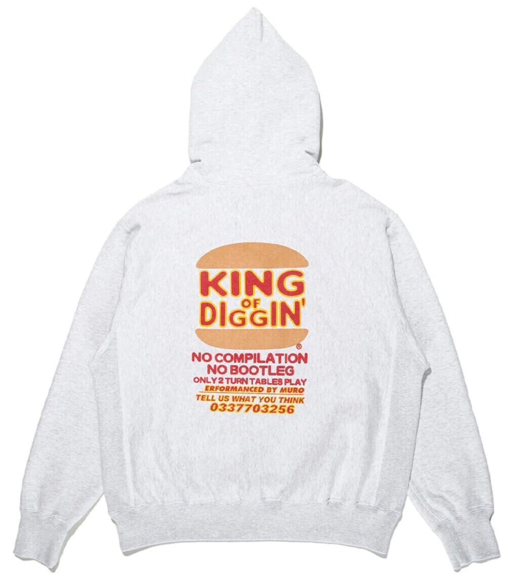 KING OF DIGGIN' HOODIE スウェットパーカー-レコグナイズ 通販