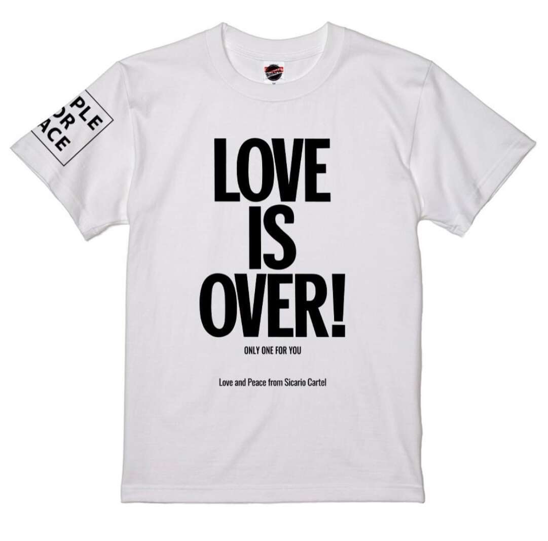 LOVE IS OVER TEE Tシャツ-シカリオ カルテル 通販 SICARIO CARTEL