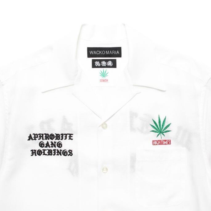 舐達麻 / HIGH TIMES / 50'S OPEN COLLAR SHIRT 舐達麻 ハイタイムズ