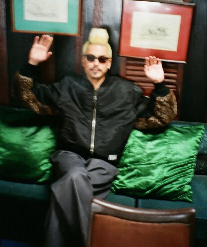 LEOPARD FAUX FUR MA-1 FLIGHT JACKET フライトジャケット-ワコマリア