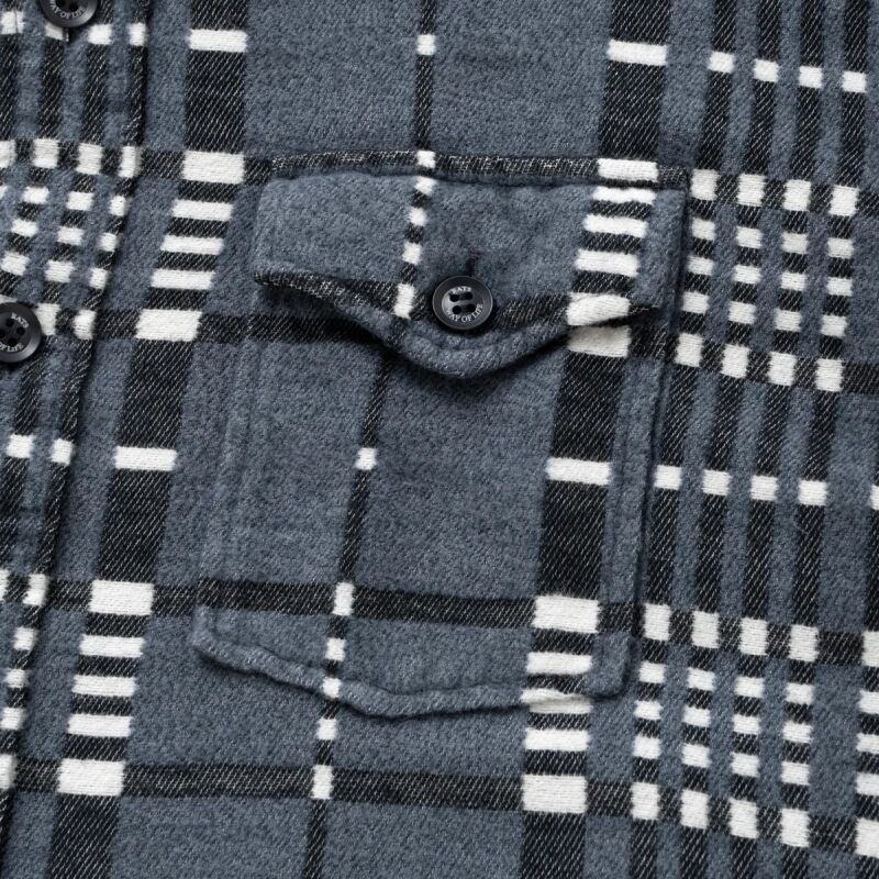 C/R FLANNEL GRAY CHECK SHIRT チェックネルシャツ-ラッツ 通販 RATS