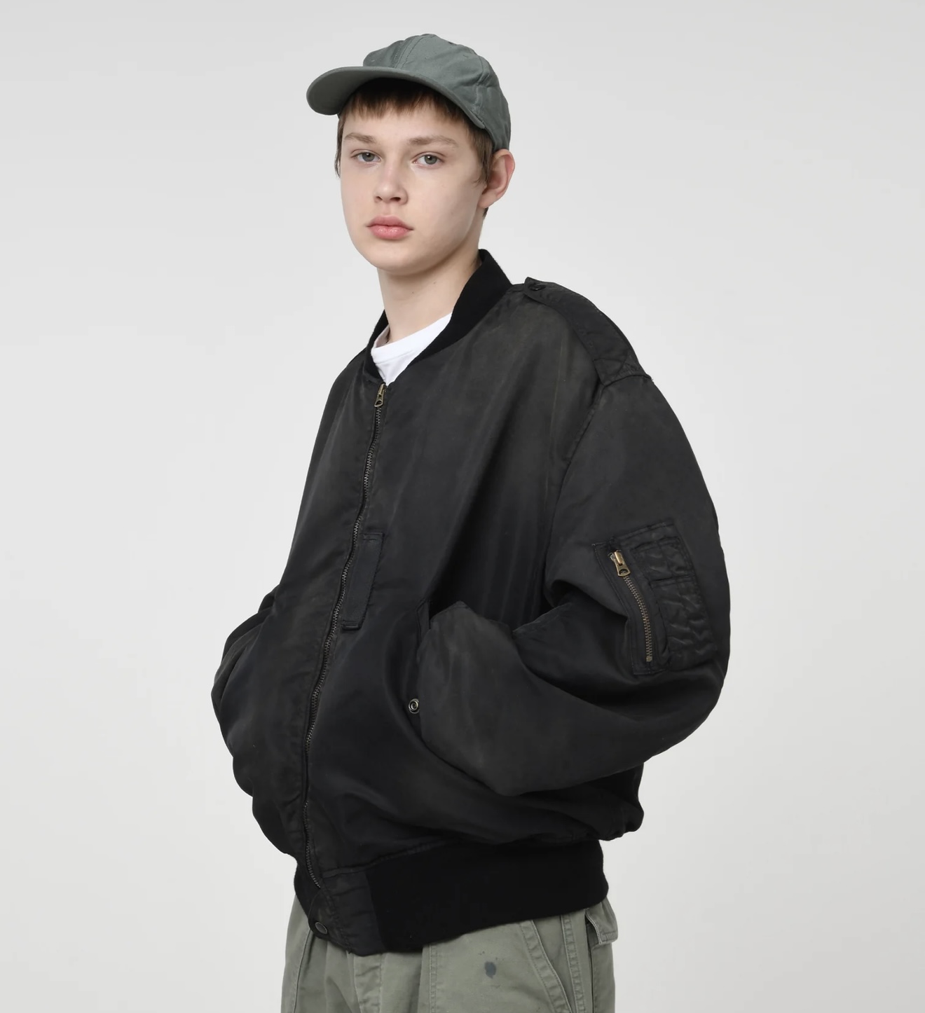 L-2B FLIGHT JACKET AGED ミリタリーフライトジャケット-バウワウ 通販