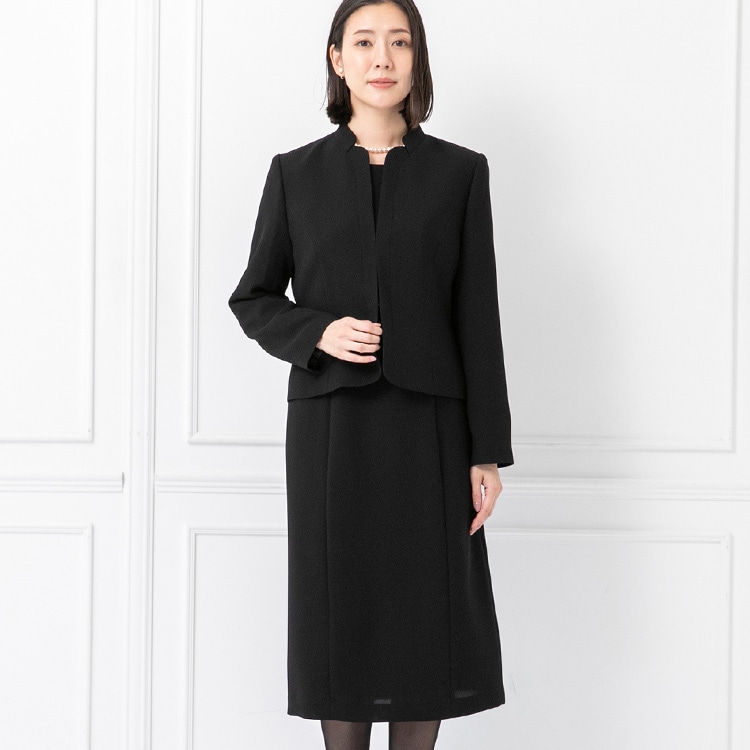 ブラックフォーマルアンサンブル(7503920)9号・ブラック｜東京ソワール