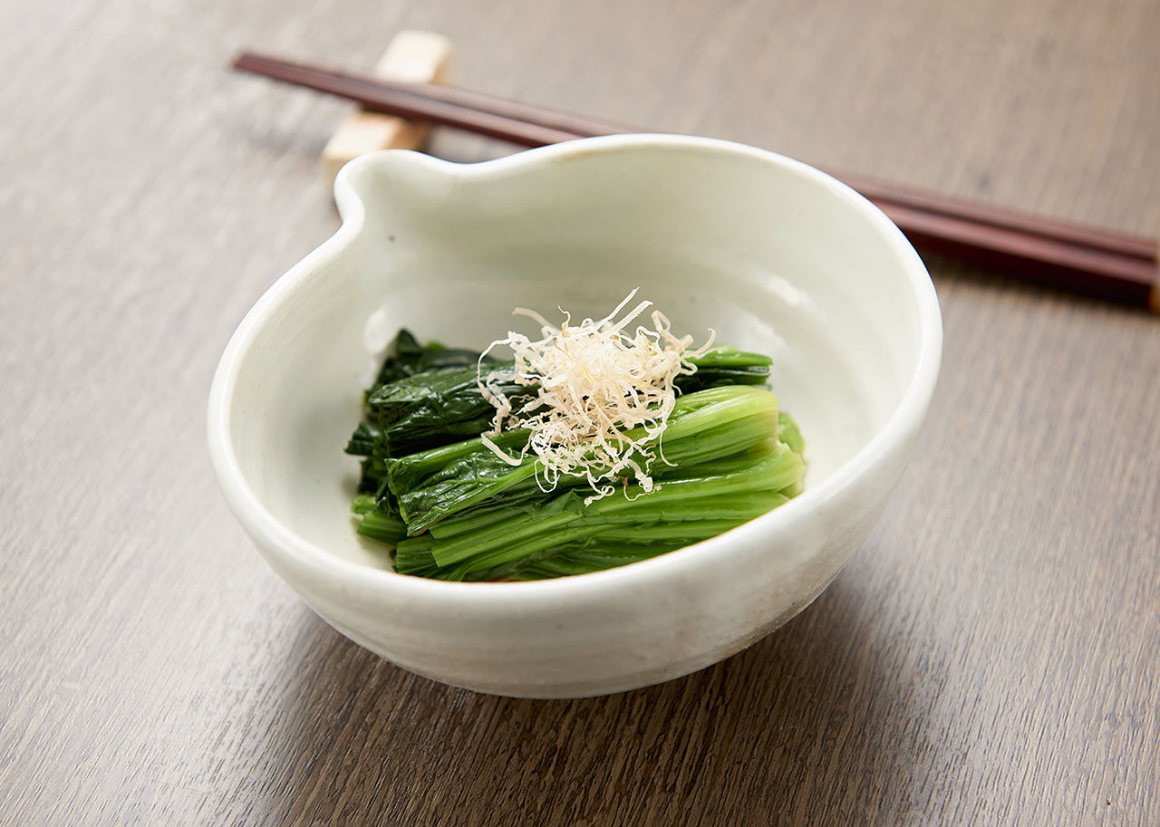 ほうれん草のおひたし｜レシピ｜創味食品
