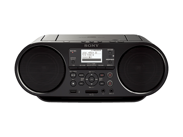 ZS-RS80BT | ラジオ／CDラジオ・ラジカセ | ソニー