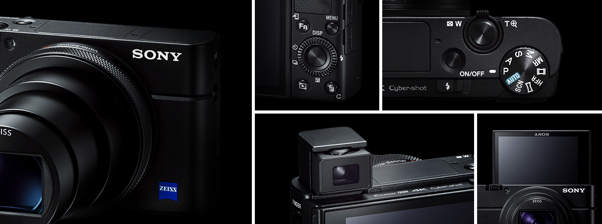 RX100VII(DSC-RX100M7/RX100M7G) 特長 : デザイン＆便利なアクセサリー