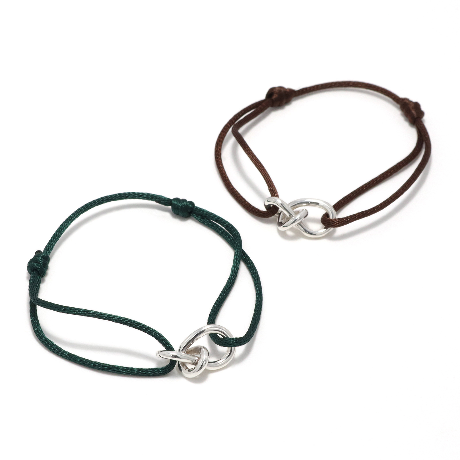 Suman Dhakhwa（スーマンダックワ） Eternal Knot Charm Cord Bracelet