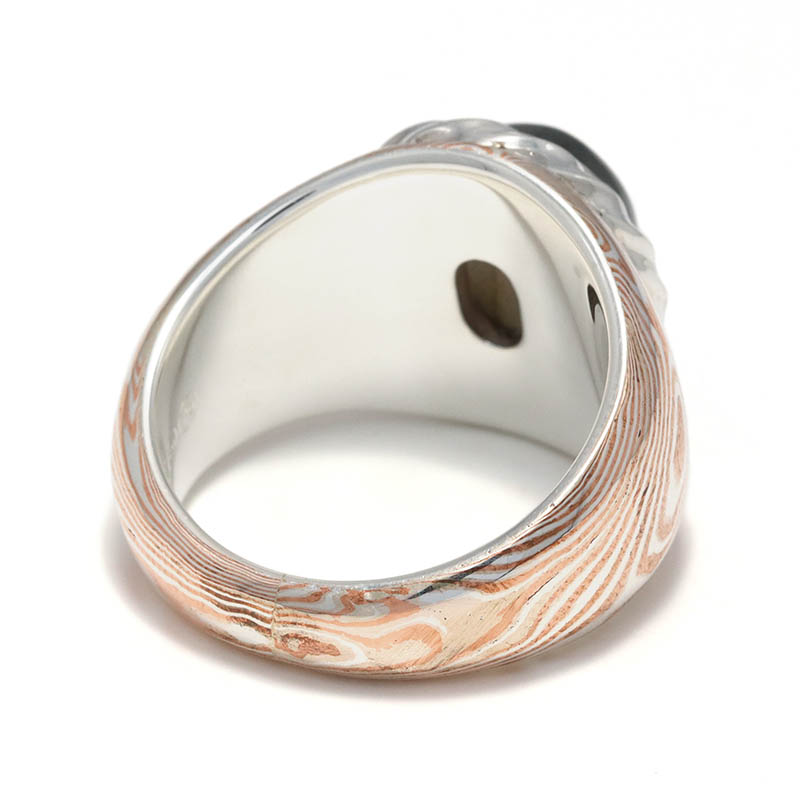 Suman Dhakhwa（スーマンダックワ） Silver Twist Top Ring w