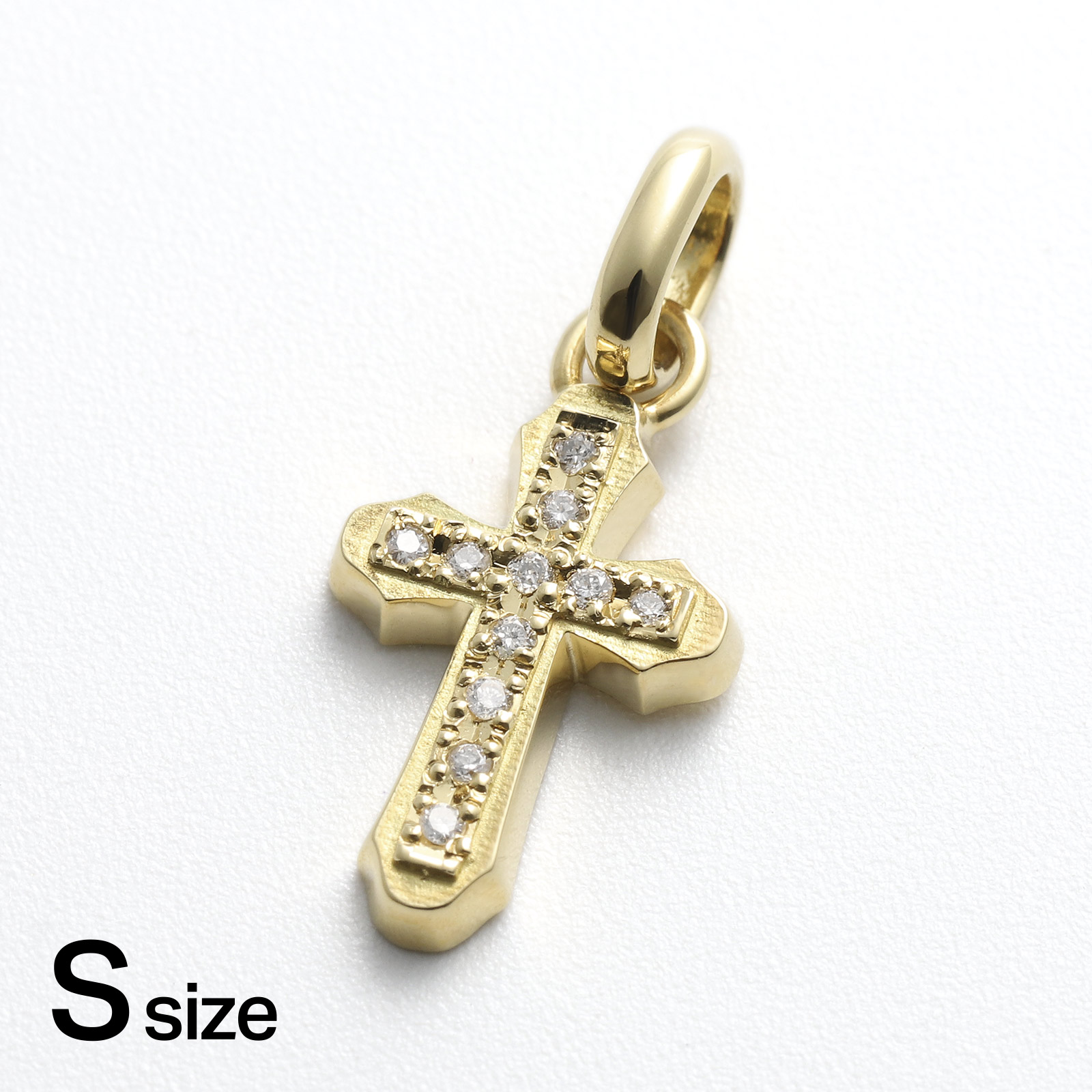 SYMPATHY OF SOUL（シンパシーオブソウル） Smooth Cross Pendant