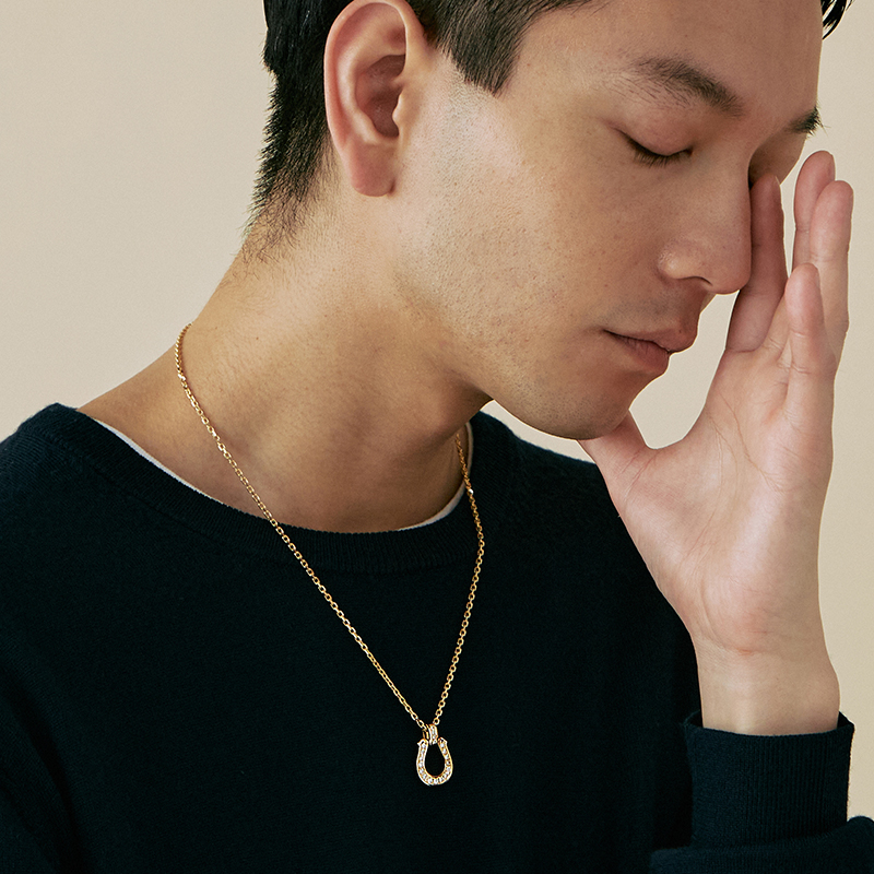 SYMPATHY OF SOUL（シンパシーオブソウル） K18Yellow Gold Square