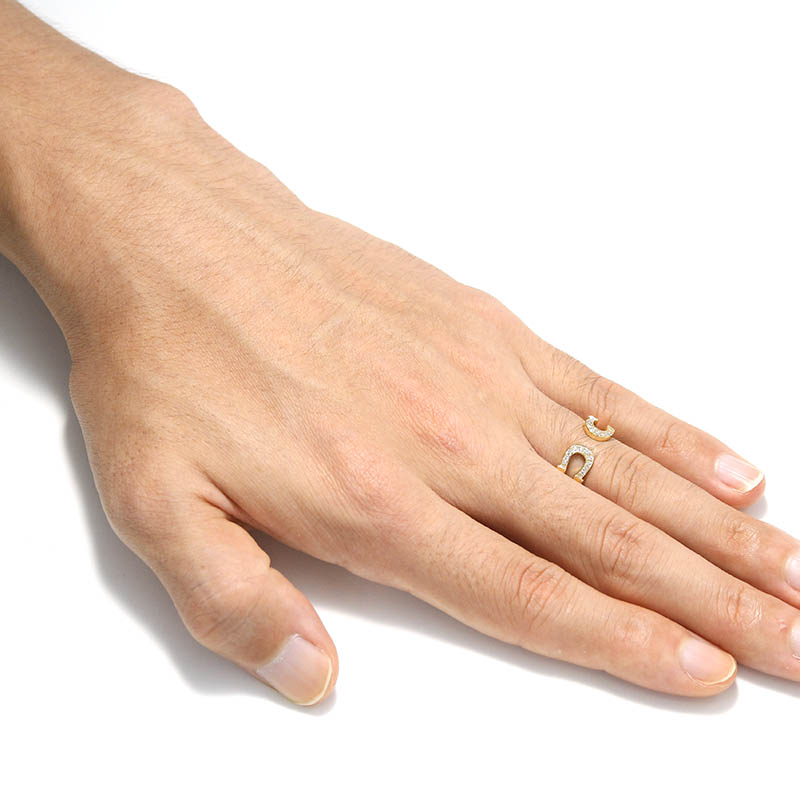 SYMPATHY OF SOUL（シンパシーオブソウル） Double Horseshoe Ring