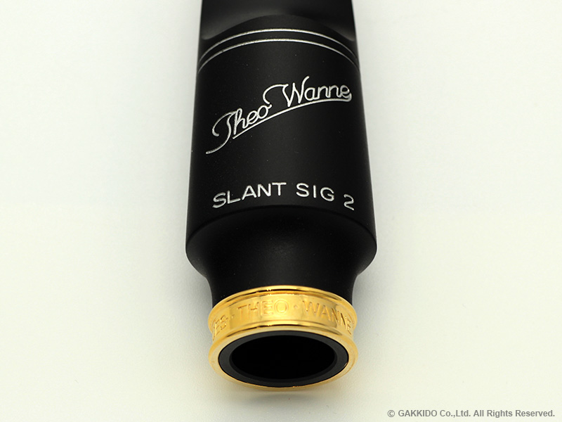 TheoWanne Slant Sig 2 Hard Rubber テナーサックス用ラバーマウス