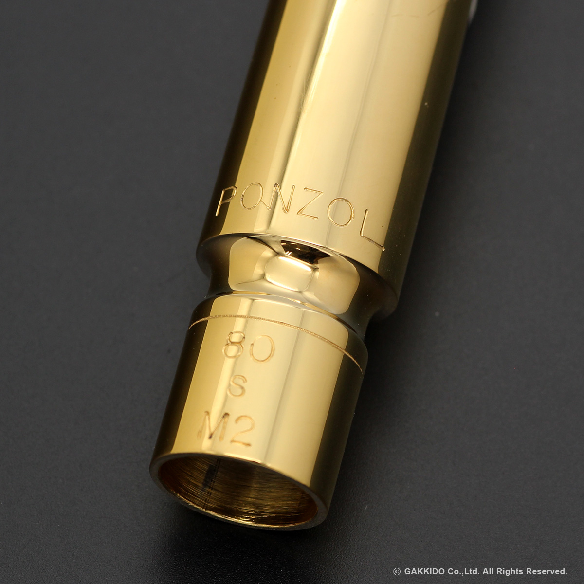 PeterPonzol PPAM2 アルトサックス用メタルマウスピース 【80