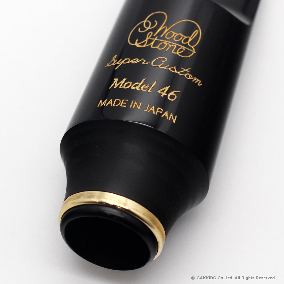 WoodStone Super Custom Model46 アルトサックス用ラバーマウスピース