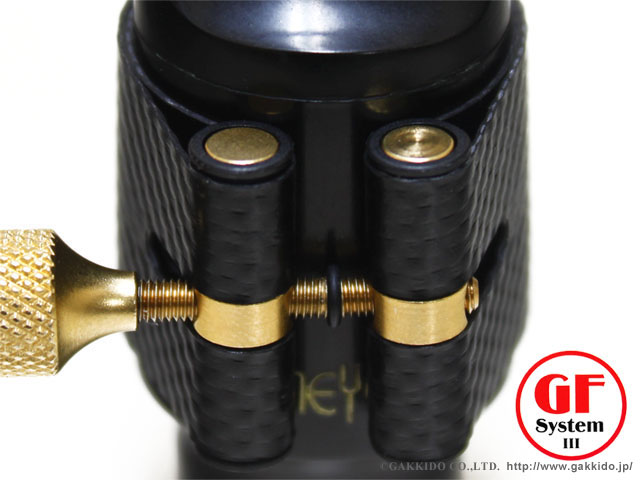 GF-System テナーサックス用リガチャー 【Gold Line】 - ヴィンテージ