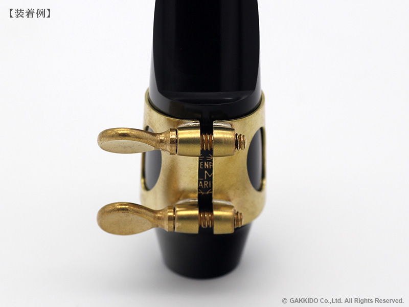 Jessen Sax ソプラノサックス用リガチャー 対応：ラバーマウスピース