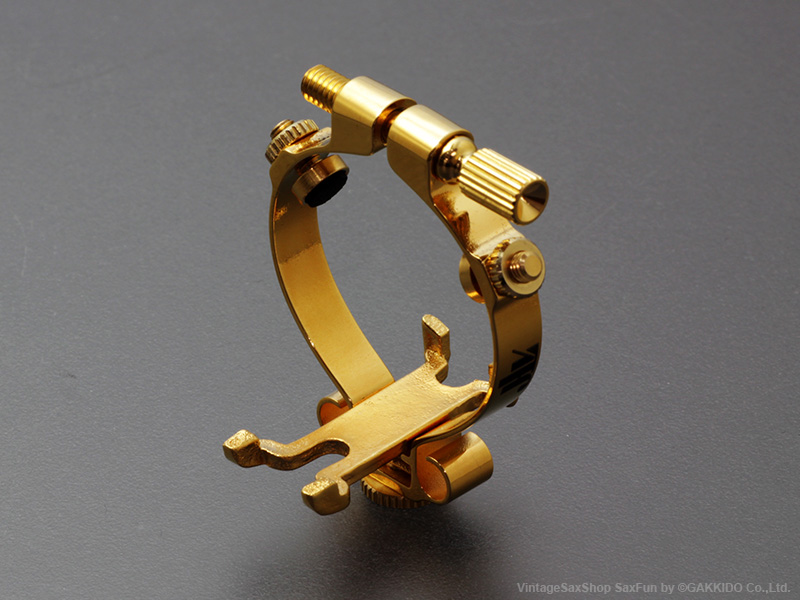 JLV アルトサックス用リガチャー ブラックエディション 中古美品 2026