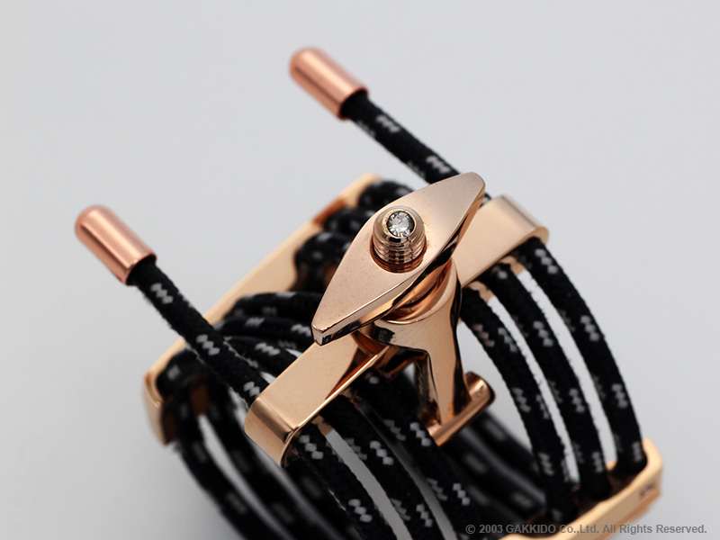 SILVERSTEIN A-FRAME HEXA Rose Gold サックス用リガチャー
