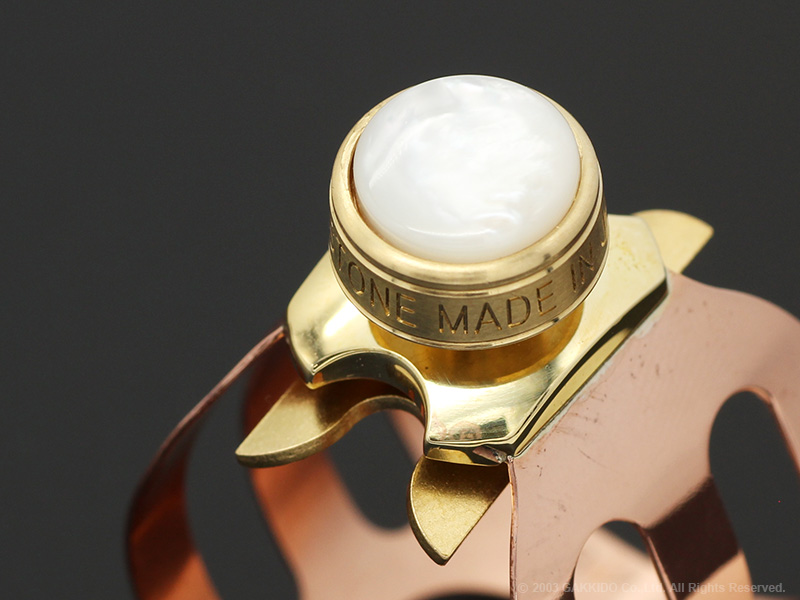 WoodStone CLASSIC アルトサックス用リガチャー 【サイズNo：4