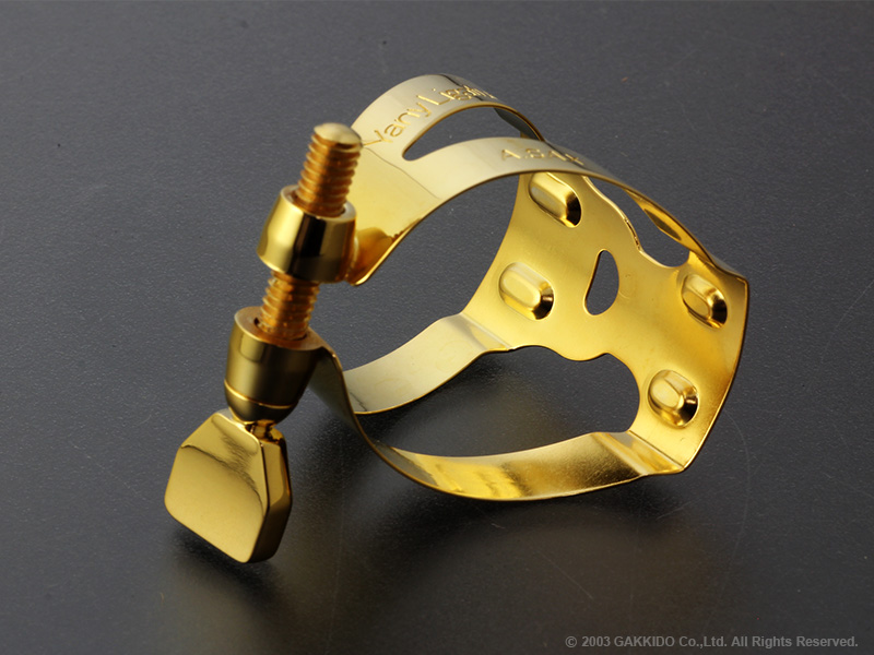 Yanagisawa Yany Ligature サックス用リガチャー 【金メッキ仕上げ