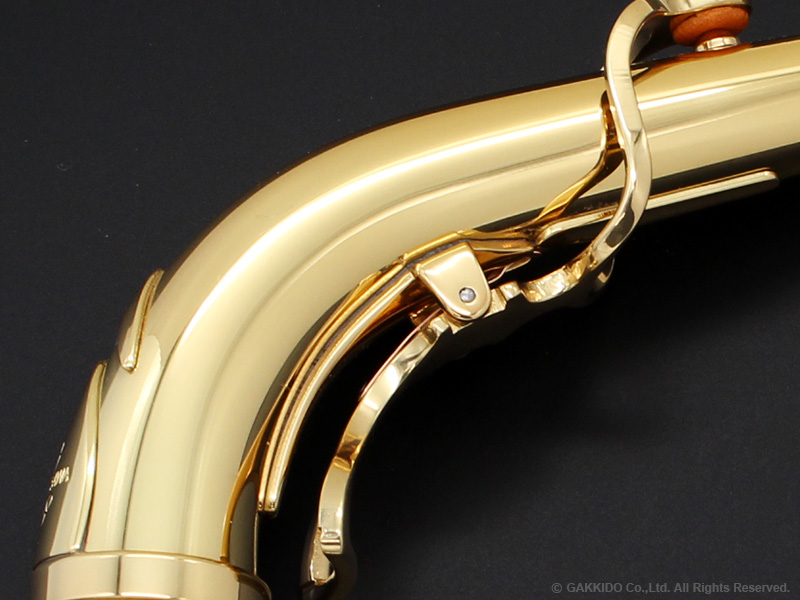 Yanagisawa アルトサックス用ネック AKz1 ブラス製 ラッカー仕上げ