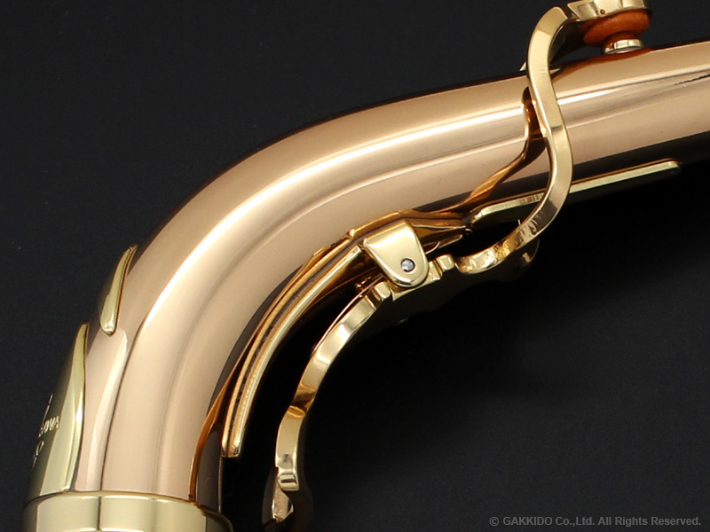 Yanagisawa アルトサックス用ネック AKz2 ブロンズブラス製 クリア