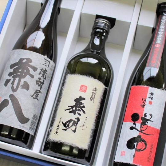 麦焼酎 【兼八・泰明・常徳屋】大分 人気銘柄 麦焼酎 720mlx3本セット