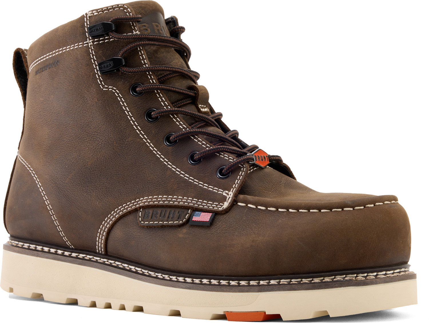 BRF50004-004 Brunt Workwear USA Marin Men's Comp Toe EH Slip