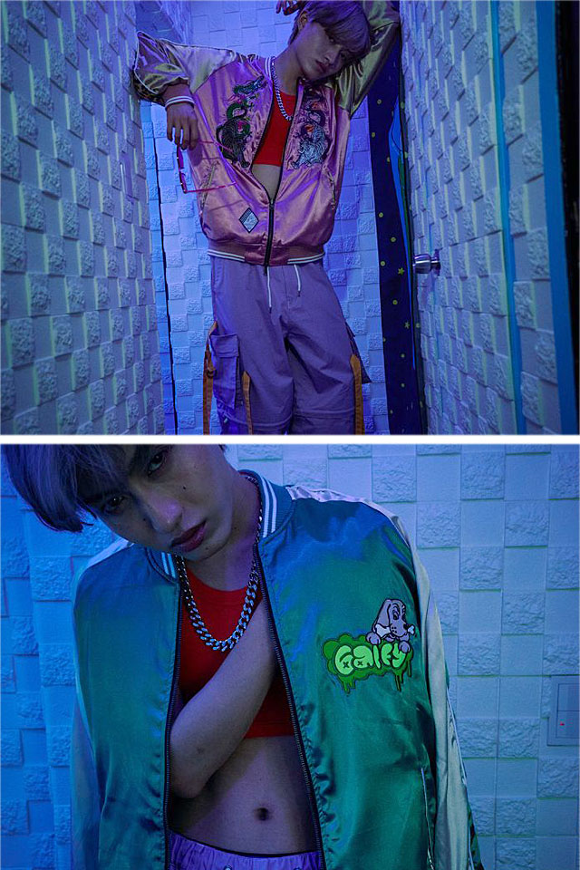 わんわんヤニクソスカジャン GALFY 131017 ガルフィー 犬 ゆったりめ