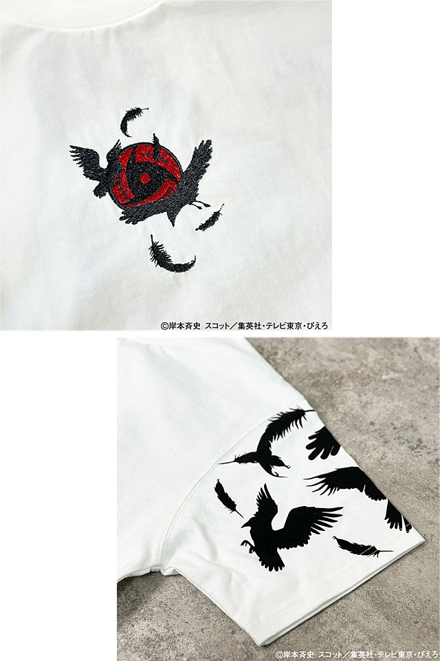 NARUTO×絡繰魂 【うちはイタチ】暁半袖Tシャツ 絡繰魂 242004 和柄