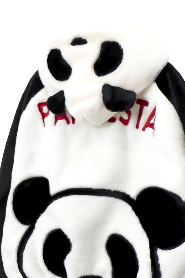 ラグラン切替フェイクファーパーカー PANDIESTA JAPAN 595200 パンディ