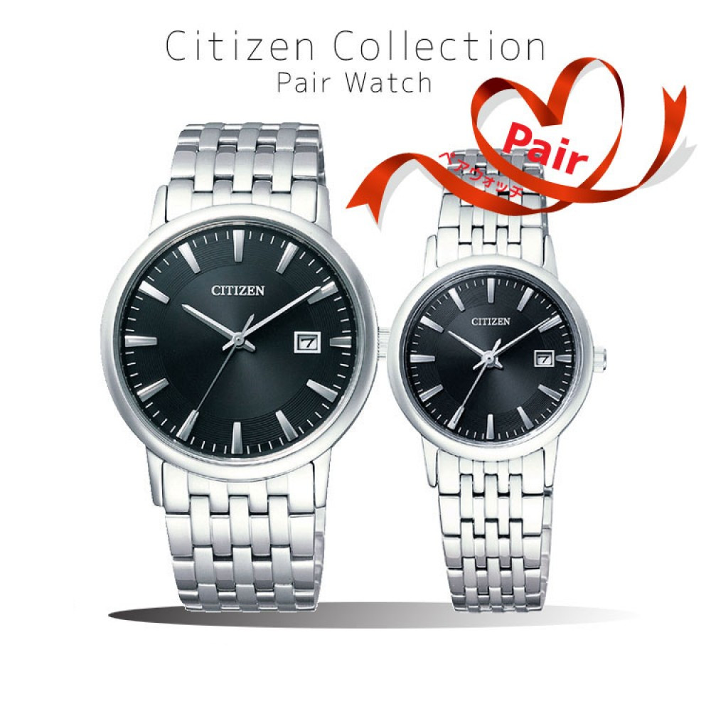 CITIZEN COLLECTION PAIR BM6770-51G/EW1580-50G | Sakurawatches.com