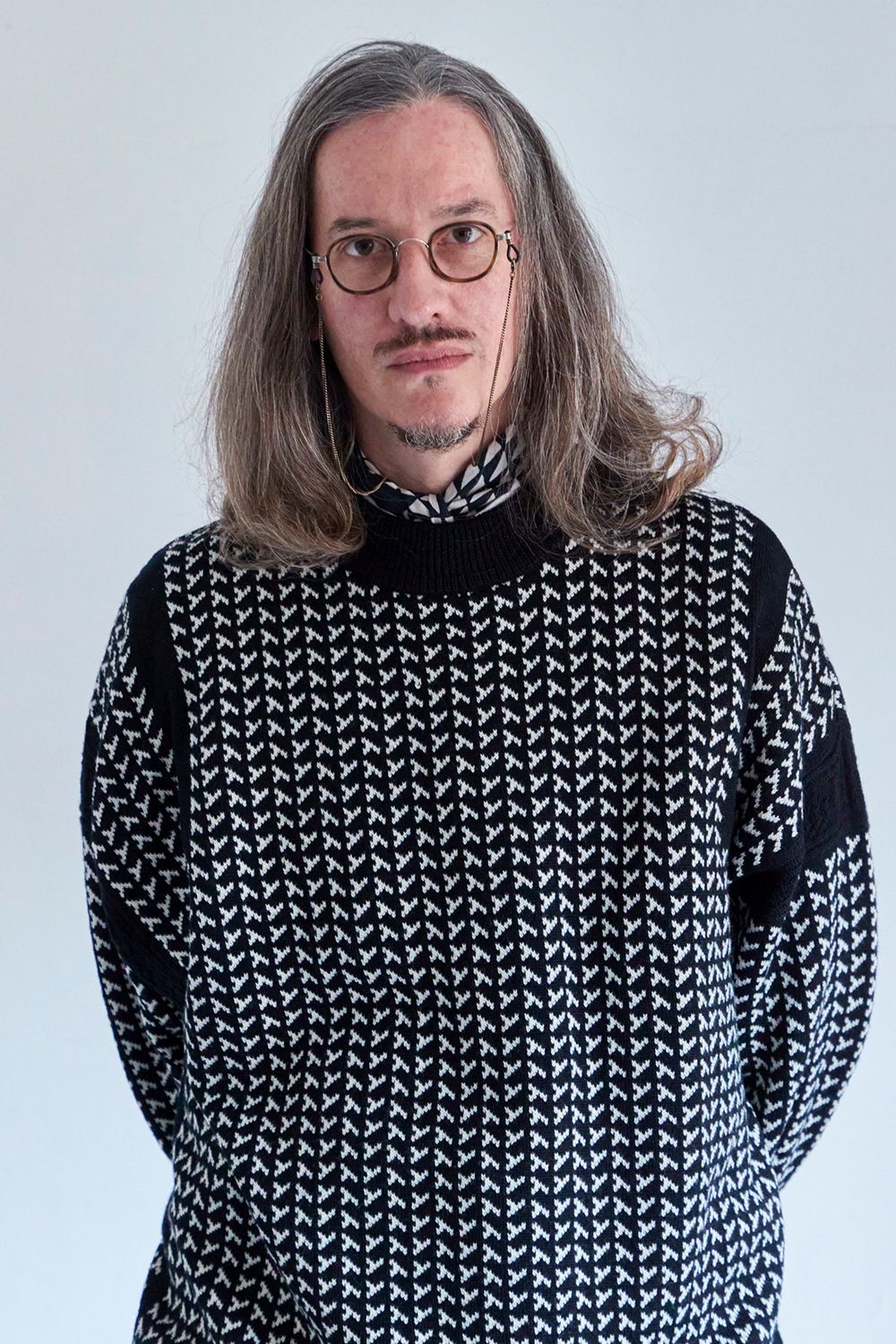 YASHIKI - 【ラスト1点】【24AW】Shinsetsu Knit(BLACK) | Salty