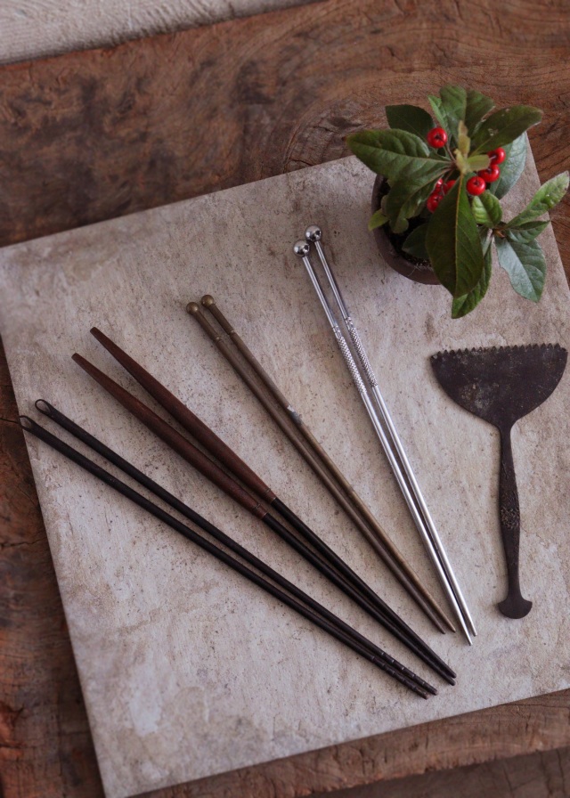 火箸 三種 火鉢 手あぶり 卓上火鉢 古道具 風炉 民藝 炉 茶道具Antique