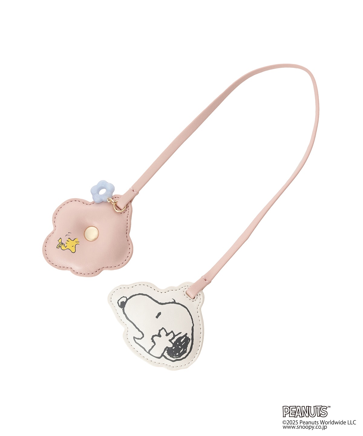 スヌーピー」コレクション ミラーバッグチャーム(FREE ピンクベージュ